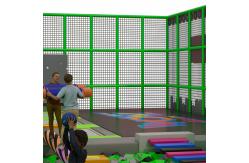 China Ultimate Indoor Fun Exciting Trampoline Park With Adventure Obstacle Course supplier