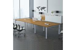 China 6 Person Office Conference Table D1200mm Meeting Room Rectangular supplier