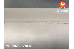 China ASTM A312 TP304 Welded Pipes Boilers Automobiles Ships Construction Heat Exchanger supplier