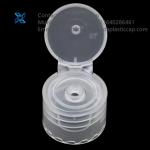 Plastic Smooth Fip Top Cap Flip Top Caps For Anti-Bacterial Cleaning Gel Bottles for sale