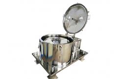 China GMP Standard Top Discharge Manual Centrifuge Machine / Perforate Centrifuge supplier