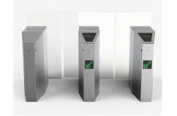 China SUS Staniless Steel Anti-Tailing Intelligent Access Control Gate Cards Reader Sliding Turnstile supplier