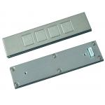 IP65 4 keys industrial top panel mount stainless steel keypad with 0.45mm short stroke for sale