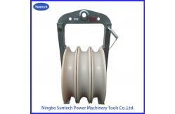 China 508x100mm Pilot Bundled Conductor Stringing Blocks For Transmission Line supplier