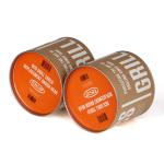 Labeling Color Kraft Paper Tube Packaging , Paper Tube Containers CMYK Printing for sale