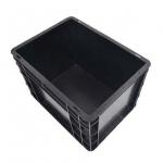 Black Antistatic ESD Corrugated Plastic Box Non Toxic With Lid for sale