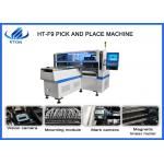 High speed apply to the 0.6m, 0.9m, 1.2m rigid PCB and 0.5m, 1m LED flexible strip placement machine for sale