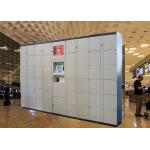 Electronic Smart Pin Code Airport Luggage Storage Locker with Card Payment and remote management platform for sale
