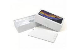 China Debossed Electronics Packaging Box Hardness Phone Cover Packaging Box ODM supplier