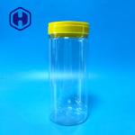 PET Food Canning Tall Smell Proof Airtight Plastic Jar For Chocolates Pasta for sale