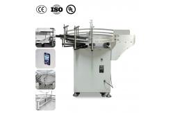 China Industrial Grade Bottle Unscrambler Turntable Low Energy Consumption Rotary Unscrambler supplier