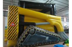 China Digging car inflatable bouncer / Engineering vehicles inflatable bouncer / Inflatable building car bouncer supplier