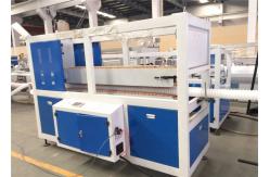 China PE Granules Cable Sheathing Machine , 37KW Spiral Pipe Making Machine supplier