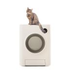 Plastic ABS Self Cleaning Cat Litter Box With App Integration Wifi Touch Control for sale