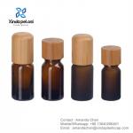 Wooden Cap White Wax Black Walnut Bottle Cap For Glass Perfume Bottle for sale