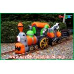 6m OXFord Cloth Inflatable Holiday Decorations Halloween Train For Fun ROHS for sale