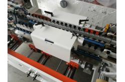 China Box Pasting Paper Cup Sleeve Automatic Folder Gluer 220m/Min supplier