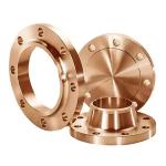 Copper Nickel Alloy Welding Neck Flange ANSI B16.5 Forged Flanges Class 150 Sch40 for sale