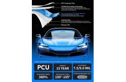 China PCU PPF 9mil High Gloss Paint Protection Film Anti-Scratch Anti-Yellowing supplier