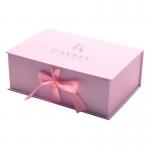 Middle Foldable Magnetic Gift Box Packaging For Tea Coffee Wig Human Hair Extension for sale