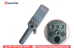 China Black 9V Portable Handheld Scanner , Hand Held Body Scanner supplier