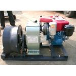 Power Construction Diesel Powered Winch , Cable Pulling Engine Powered Winch for sale