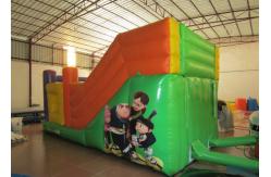 China Long stripes inflatable combo inflatable minions themed combo cute minions inflatable combo supplier