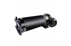 China Rear 4 Jaws Double Acting Feeding Chuck With Full Through Hole supplier