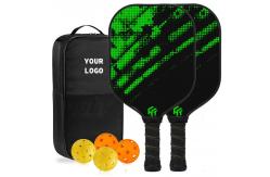 China Matte Surface Raw Pickleball Paddle Black 200g-230g with UV Printing supplier