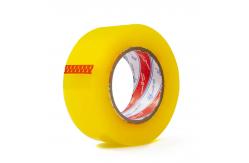 China Customized Packaging Adhesive Shipping Tape Clear Yellow Plastic BOPP Packing Tape supplier