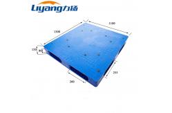 China Light Duty Rackable Plastic Pallets CE HDPE Pallet 1300 X 1100 supplier