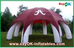 China Custom Camouflage Inflatable Air Tent Large Arm Inflatable Camping Tent supplier