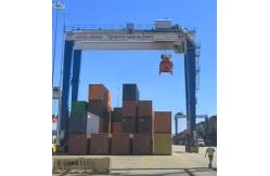 China 100/50t Mobile Portal Crane With Automated Stacking supplier