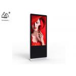 Ultra Thin 49 Inch Floor Standing Interactive Kiosk 60000 Hours Lifetime for sale