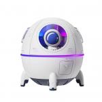 Wholesale Cute Design Space Capsule Humidifier USB Rechargeable Mini Portable Ultrasonic Air Humidifier With Led Light for sale