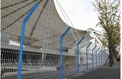 China 1530MM High 3D Welded Wire Fence , PVC Coated Welded Mesh Fencing supplier