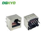 Modular Socket 8P8C Connector RJ45 Network Interface Without Light Strip Shielding 6U DGKYD52F1188GWA1DB4078 for sale
