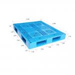 100% Recycled One Way Plastic Pallets Blue Plastic Reusable Pallets for sale
