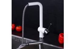 China White Pull Out Rotatable Kitchen Scandinavian Copper Sink Faucet supplier