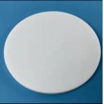 Clear Quartz Plate Opaque Silica Fused Polished Round Polished Quartz Glass Plate / Window