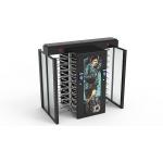 RFID Card QR Code Fingerprint Facial Full Height Turnstiles For Stadium Outdoor IP62 for sale