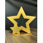 Metal Stars CCC 20cm Height Custom Trophy Cup For Winners