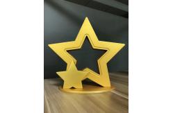 China Metal Stars CCC 20cm Height Custom Trophy Cup For Winners supplier
