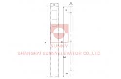 China Customizable Elevator Cop Lop / Elevator Cop Buttons , Lift Parts And Fittings supplier