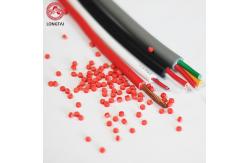 China Black PVC Granule Compound 80 Shore A For Cable Wire Applications supplier