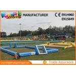Commercial Grade Inflatable Football Pitch / Inflatable Soccer Pitch for sale