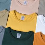 Loose Fit 300g Seamless Blank T Shirts Heavy Casual Style for sale