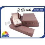 Small Custom Hinged Lid Gift Box With Foam Inside , Matt Lamination for sale