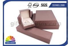 China Small Custom Hinged Lid Gift Box With Foam Inside , Matt Lamination supplier