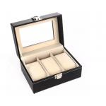Plywood PU Leather Box Durable Custom Gift Box waterproof ODM BV for sale